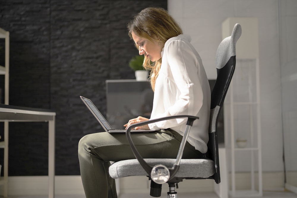 Ошибки при сидении на рабочем месте.