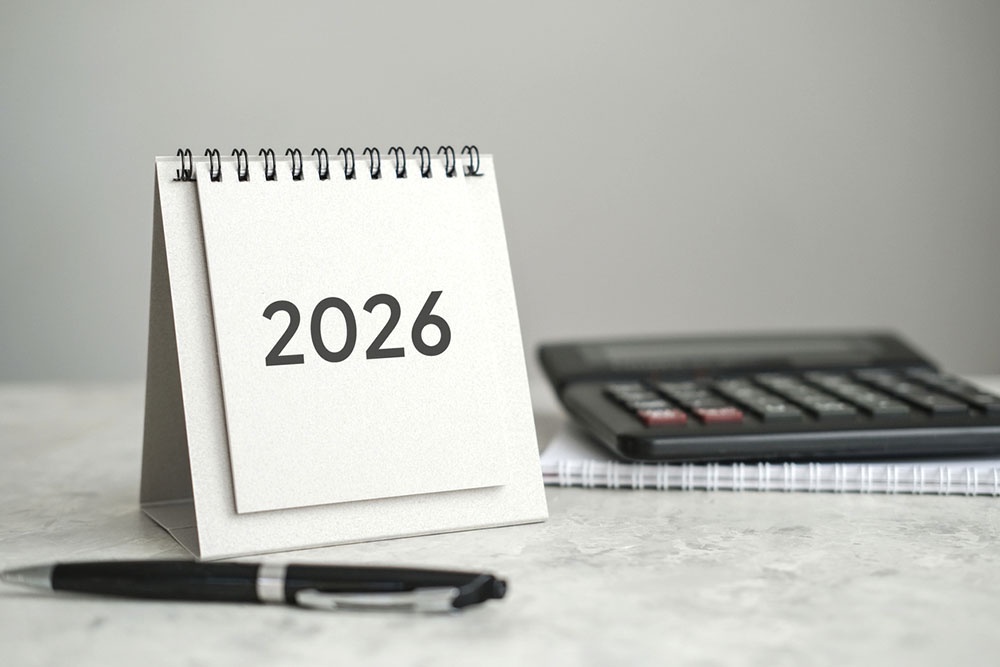 Календарь. Cроки уплаты налогов весной 2026 года.