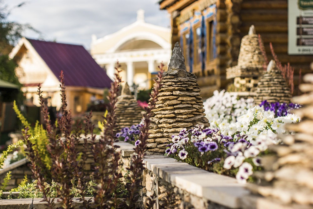 "Туган Авылым" этнографический комплекс. Исторические достопримечательности столицы Татарстана. Казань на майские праздники.