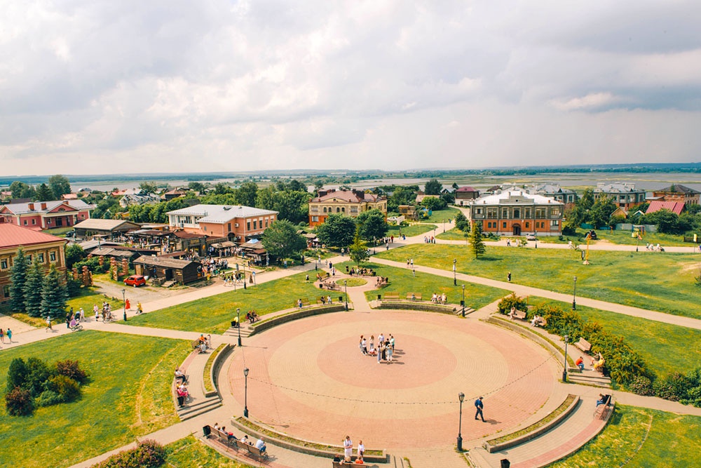 Старый татарстанский город Свияжск. Поездка в Казань на майские праздники.