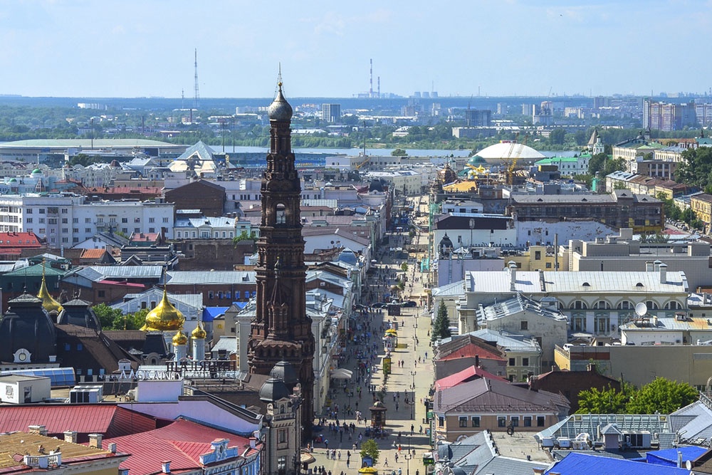 Улица Баумана. Интересные достопримечательности столицы Татарстана.