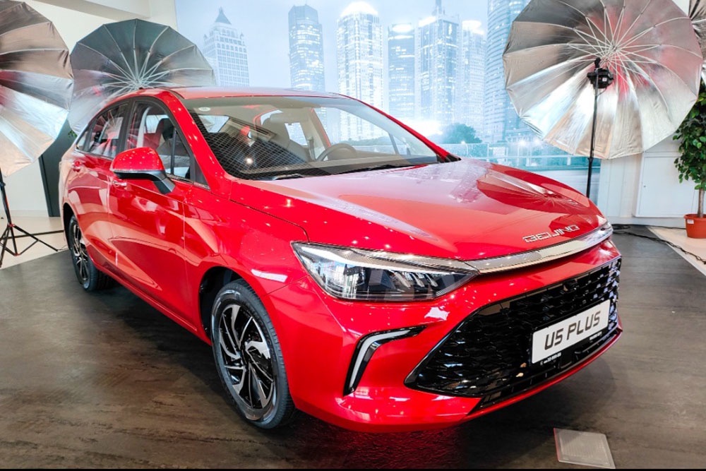 BAIC U5 Plus. Современный городской седан.