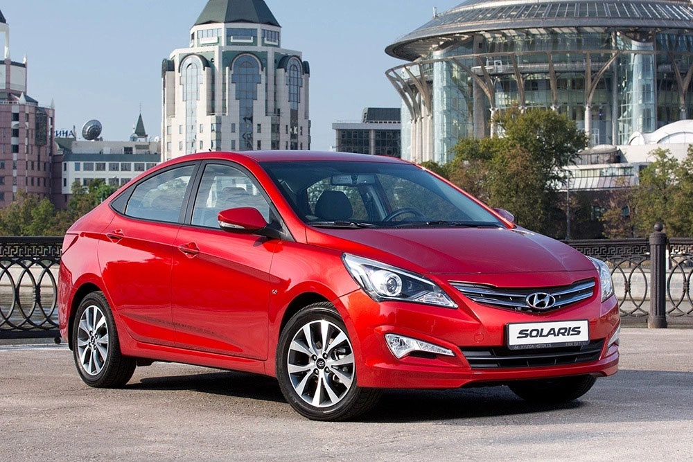Hyundai Solaris. Седан, предсказуемый автомобиль.