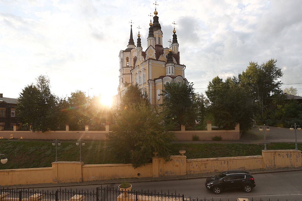 Воскресенская церковь в Томске