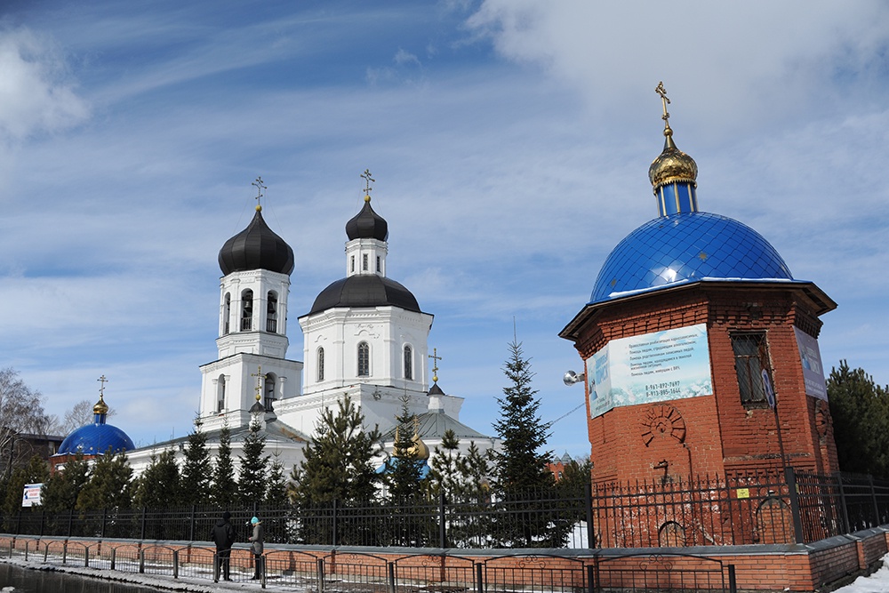 Знаменская церковь в Томске. 