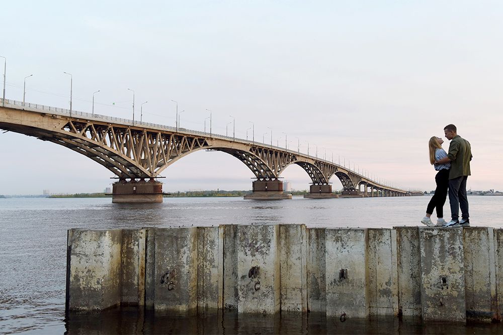 мост в саратове