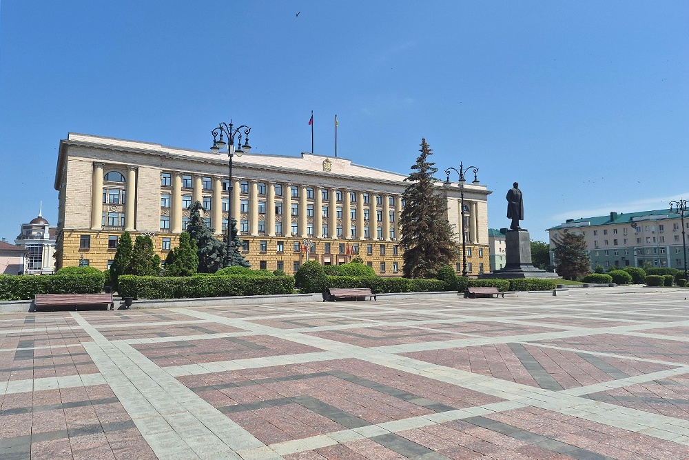 Вид на площадь Ленина