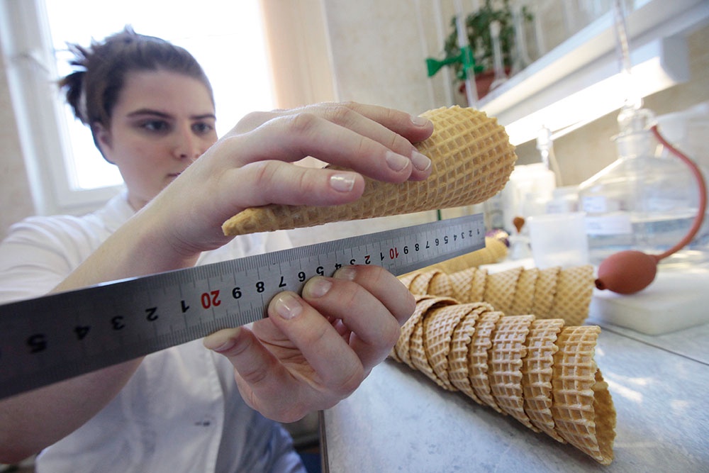 оценка целостности рожка