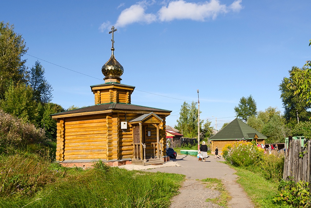 Часовня Ильи Муромца в селе Карачарово.