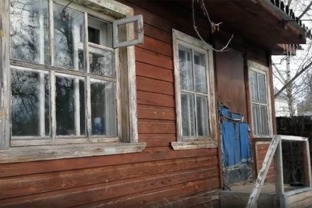 Дом, где жил "скопинский маньяк"