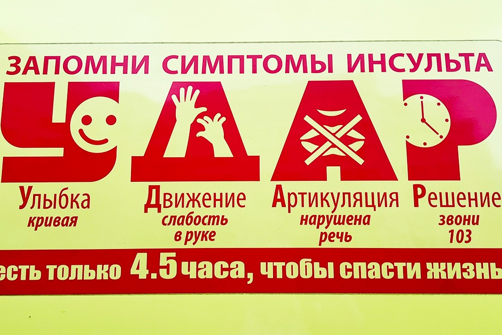 симптоматика инсульта
