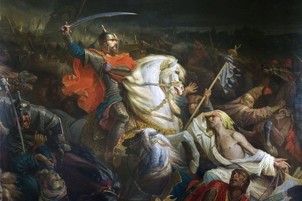 Адольф Ивон. "Куликовская битва". 1859 год
