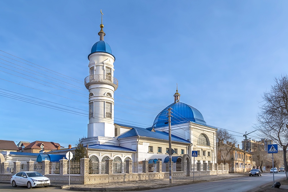 Астрахань зимой