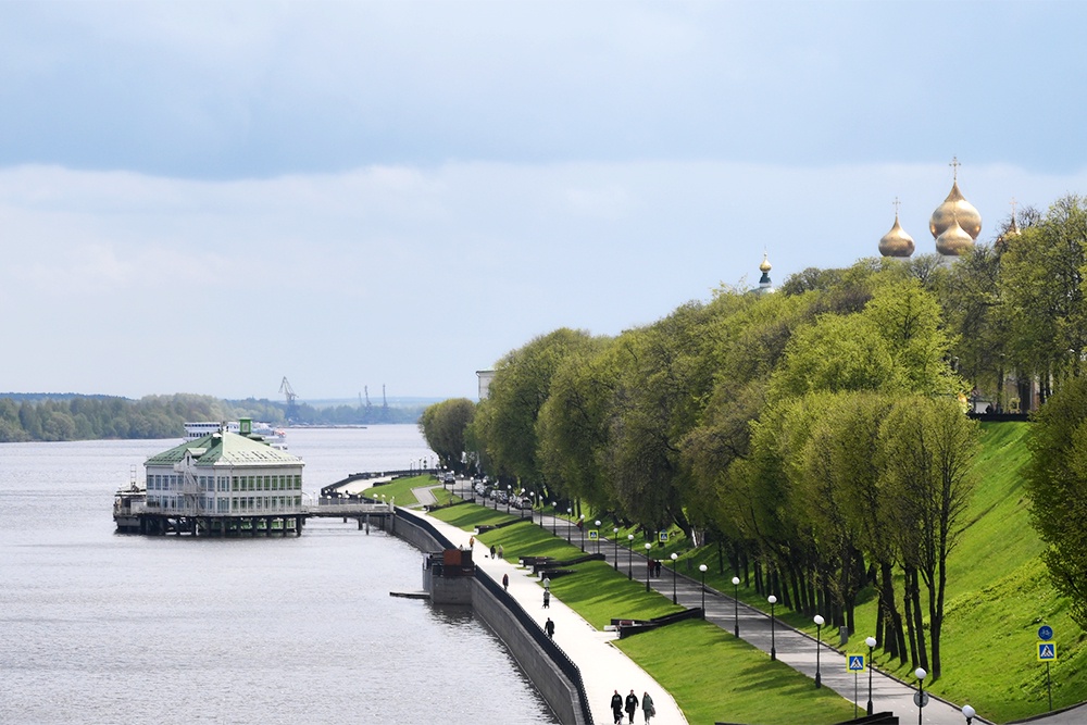 Ярославль с высоты птичьего полета
