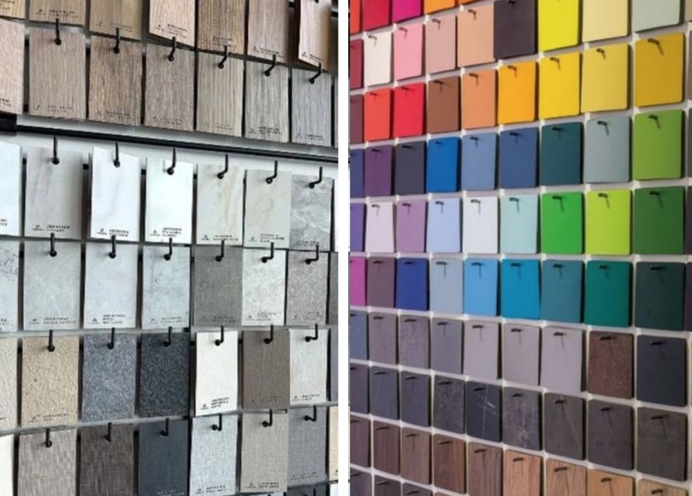 Образцы материала для мебели