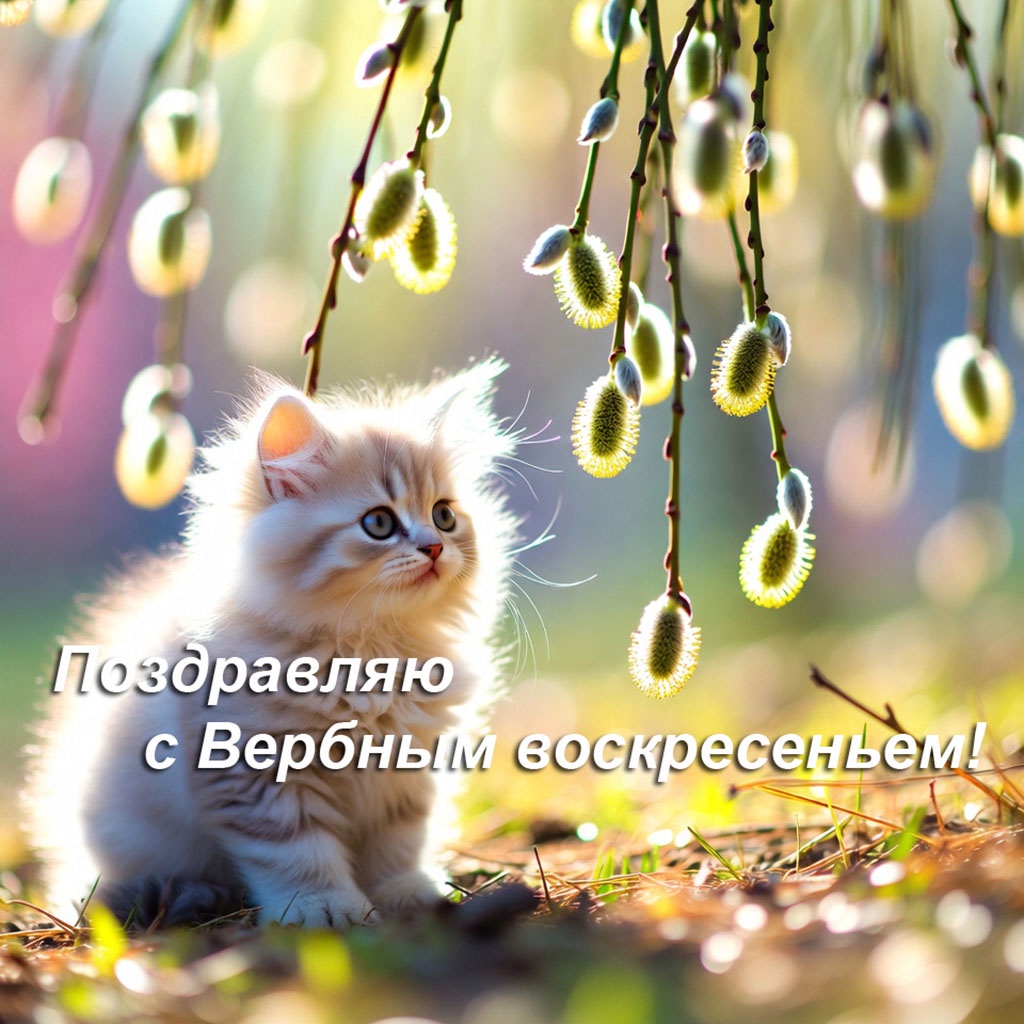 Современные открытки и минималистичные картинки. Красивые открытки на Вербное воскресенье: картинки для поздравлений, печати и скачивания