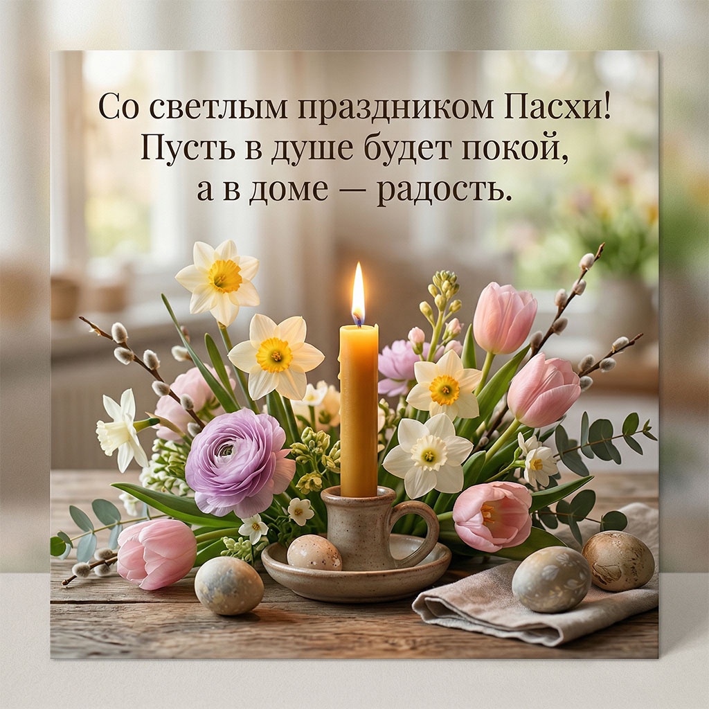 Красивые картинки на Святую Пасху для друзей.