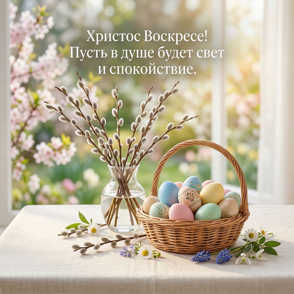 Красивые картинки на Святую Пасху для друзей.