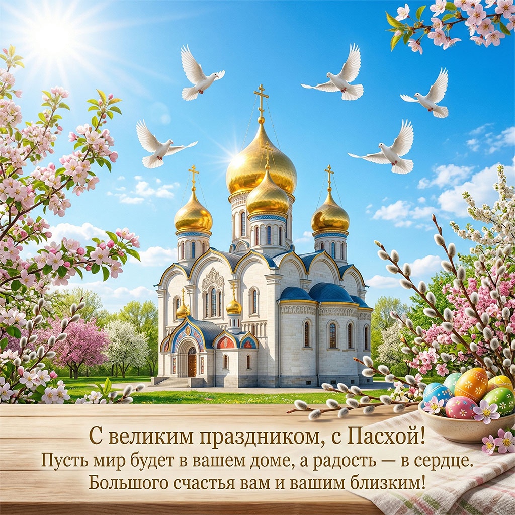Красивые картинки на Святую Пасху для друзей.