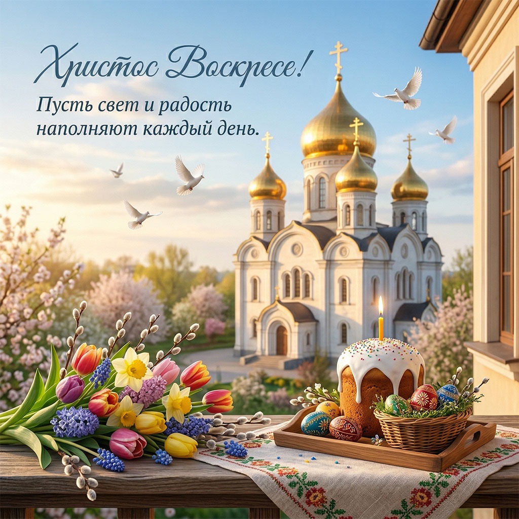 Красивые картинки на Святую Пасху для друзей.