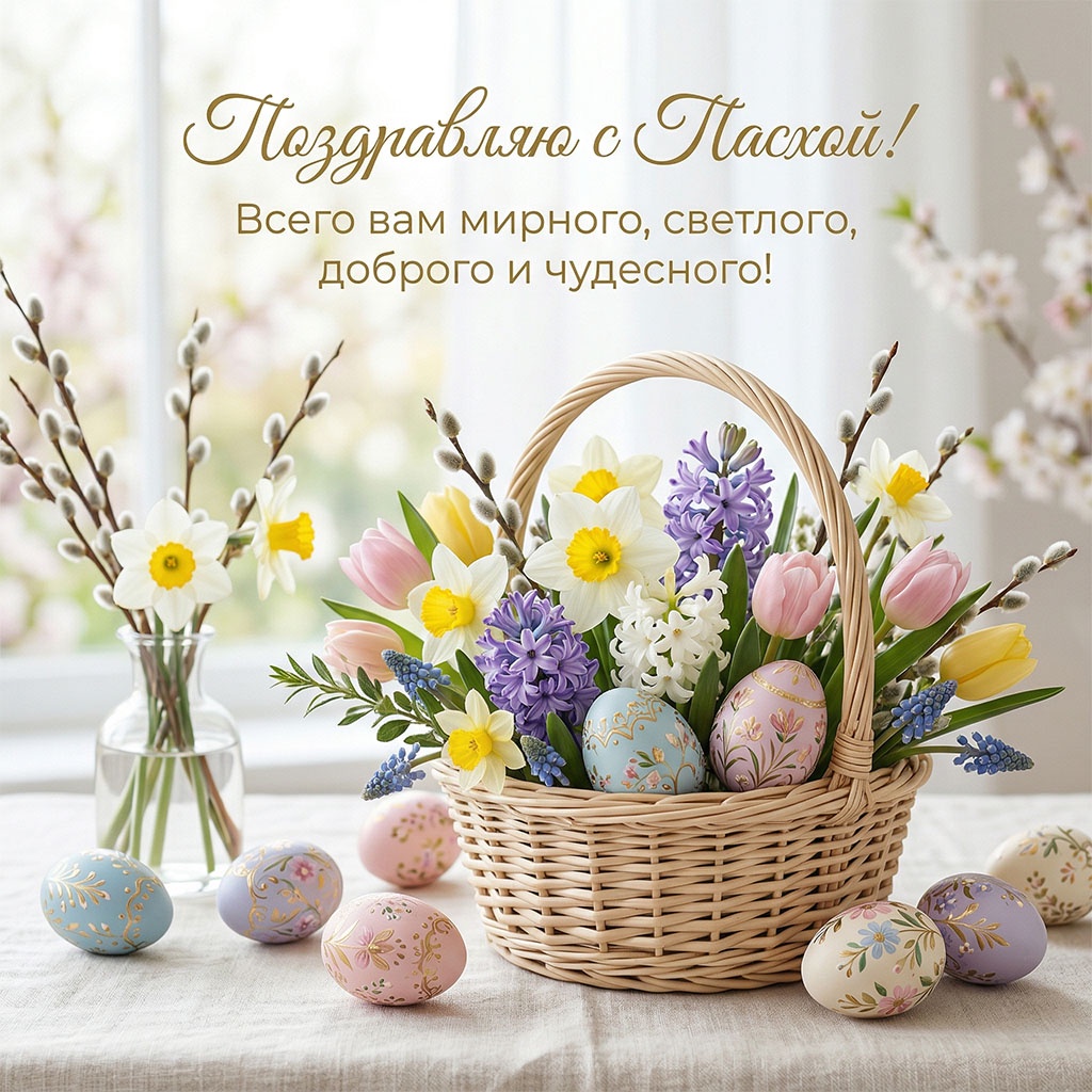 Красивые картинки на Святую Пасху для друзей.