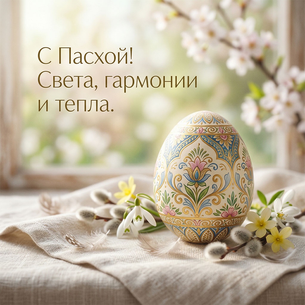 Красивые картинки на Святую Пасху. Современные открытки.
