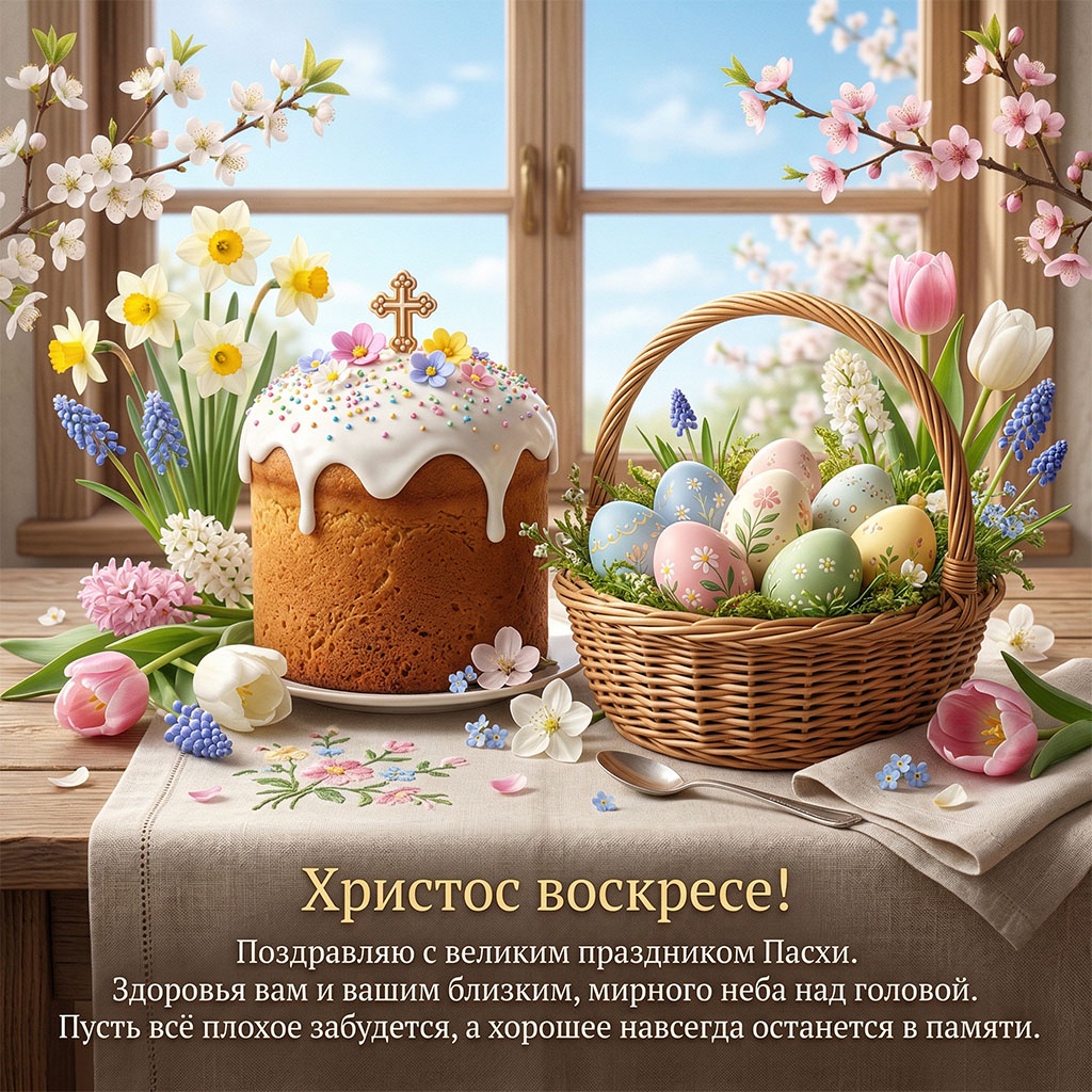 Красивые картинки на Святую Пасху для друзей.