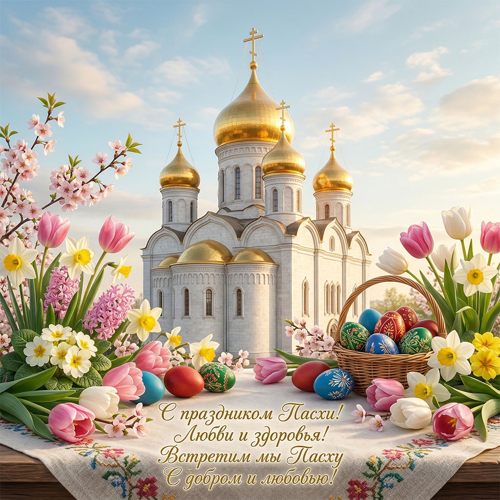 Красивые картинки на Святую Пасху.