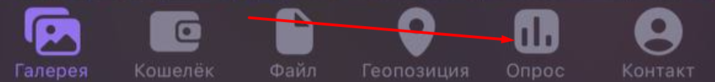 ТГ-опрос на смартфоне