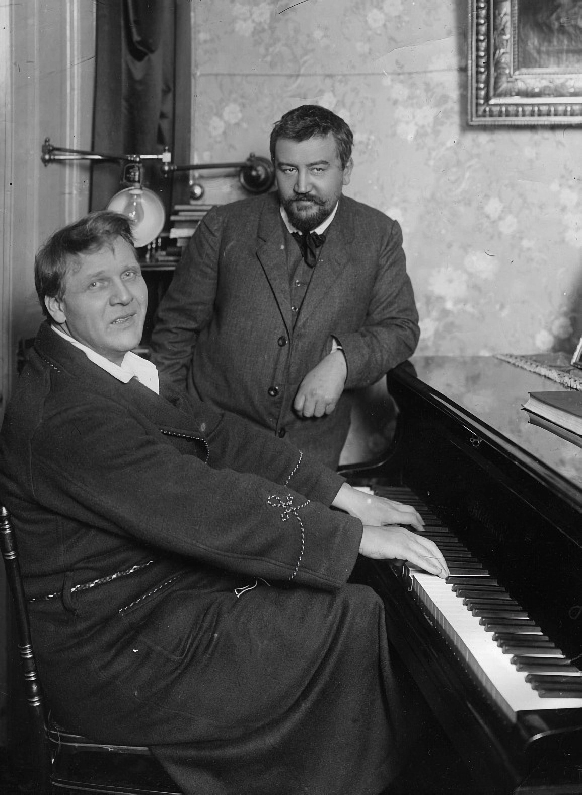 Федор Шаляпин и Александр Куприн. 1912