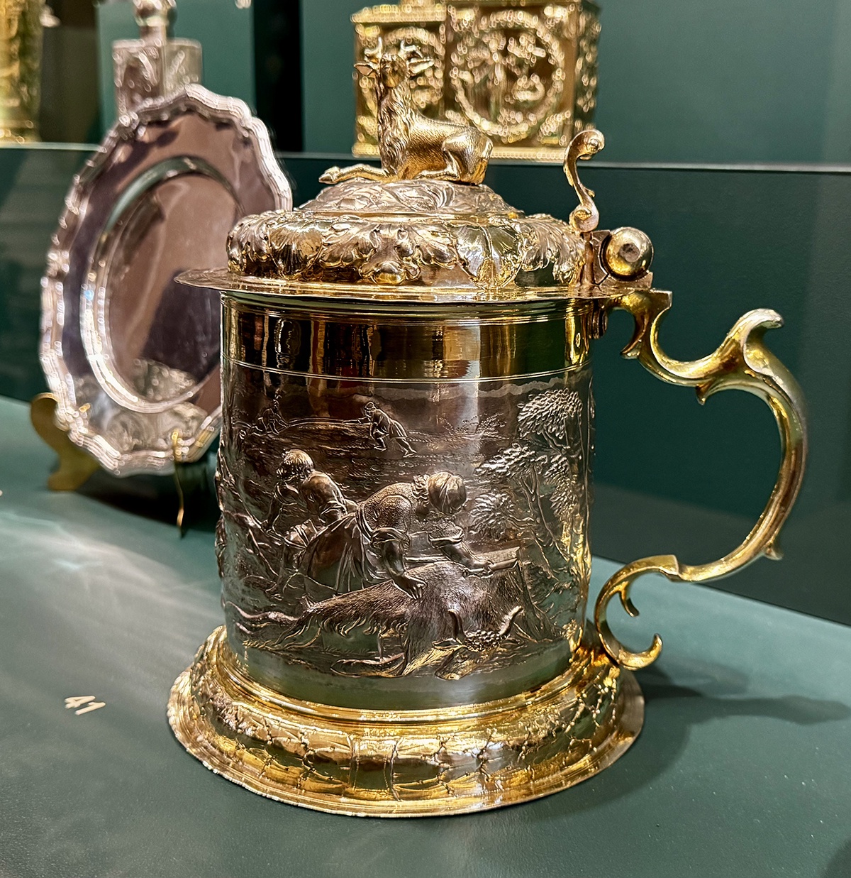 Мастер Корнелиус Поппе. Кружка. Аугсбург, 1695-1699