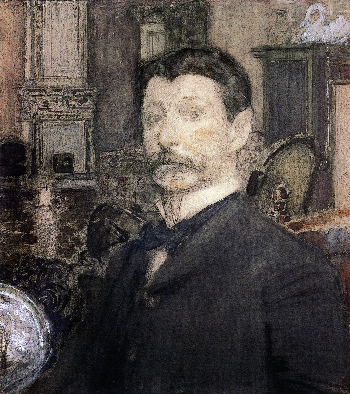 М. Врубель. Автопортрет. 1905