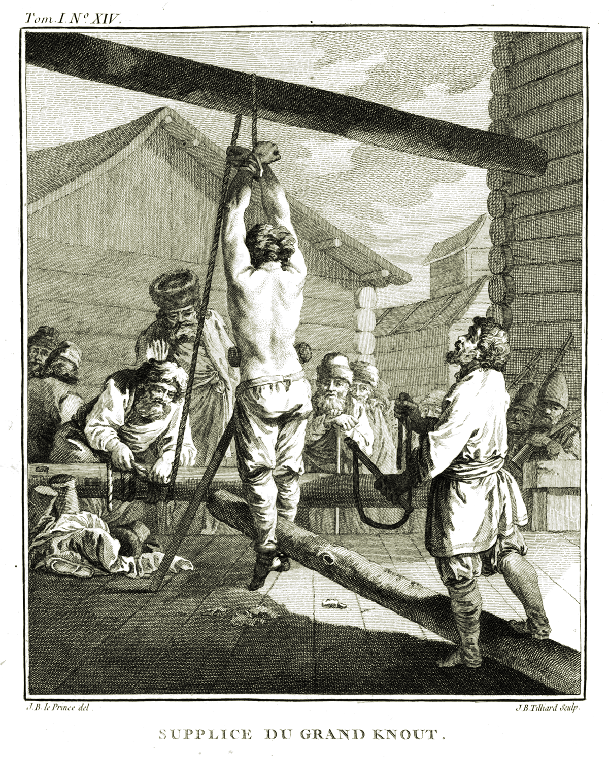 Ж.-Б. Лепренс. Дыба. 1765-1766