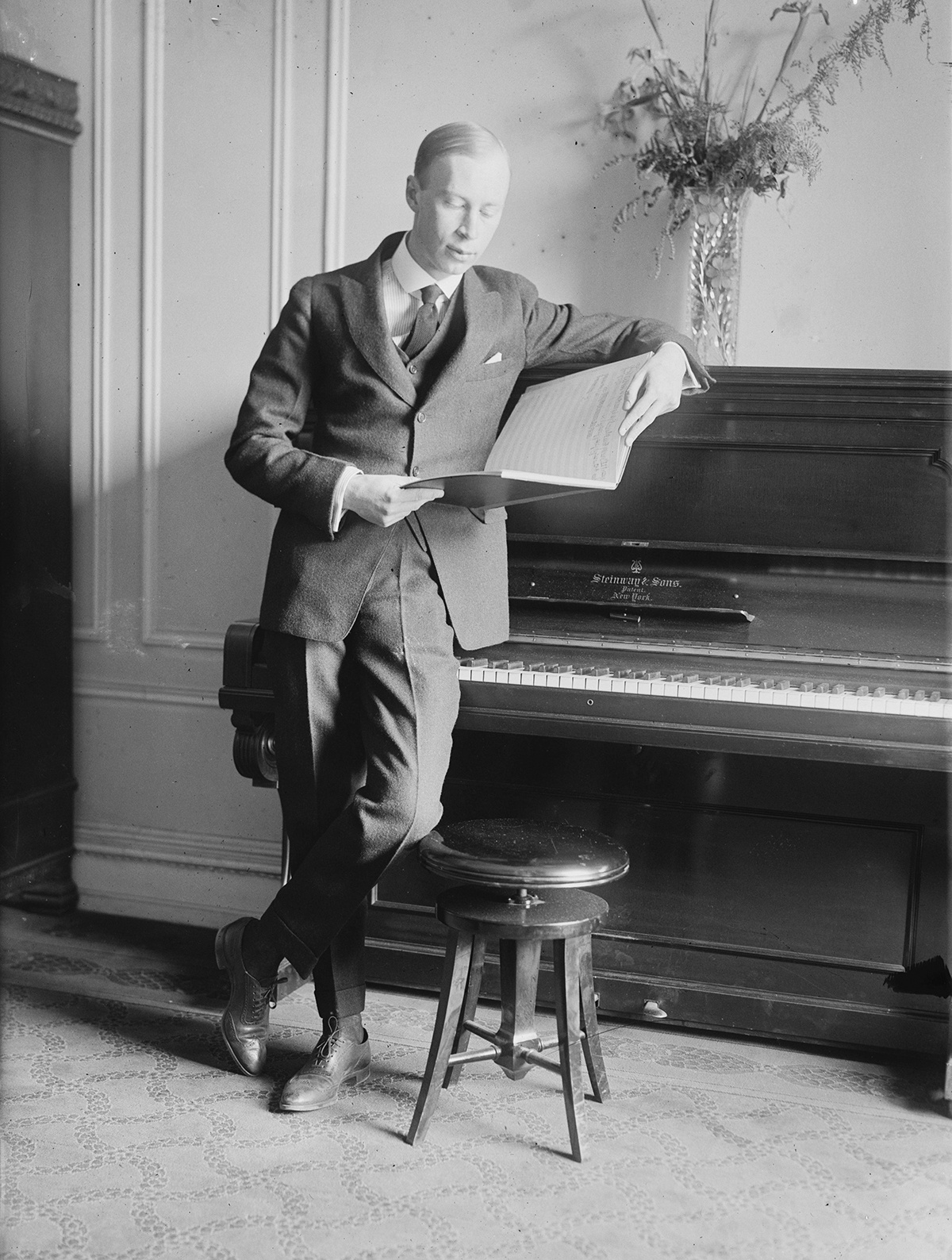 Прокофьев на гастролях. 1918