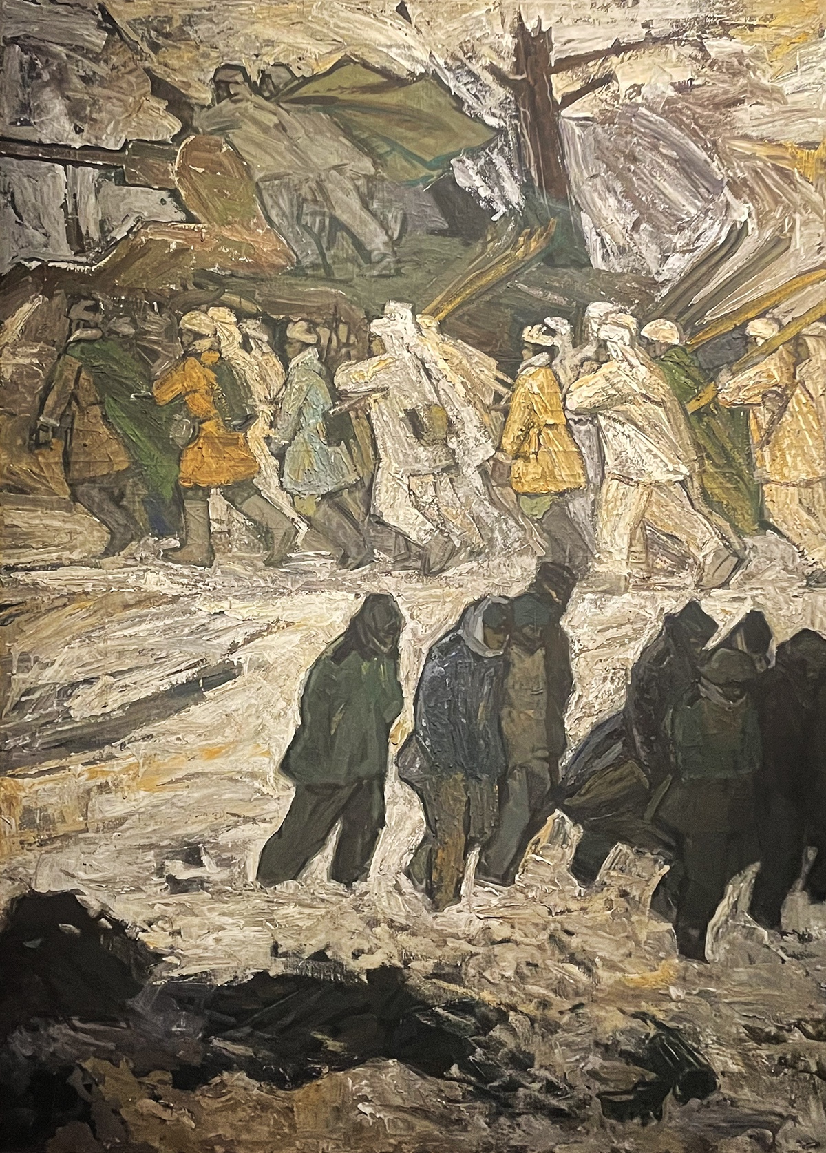 Л.А. Карнаухов  Подмосковье 1941 год