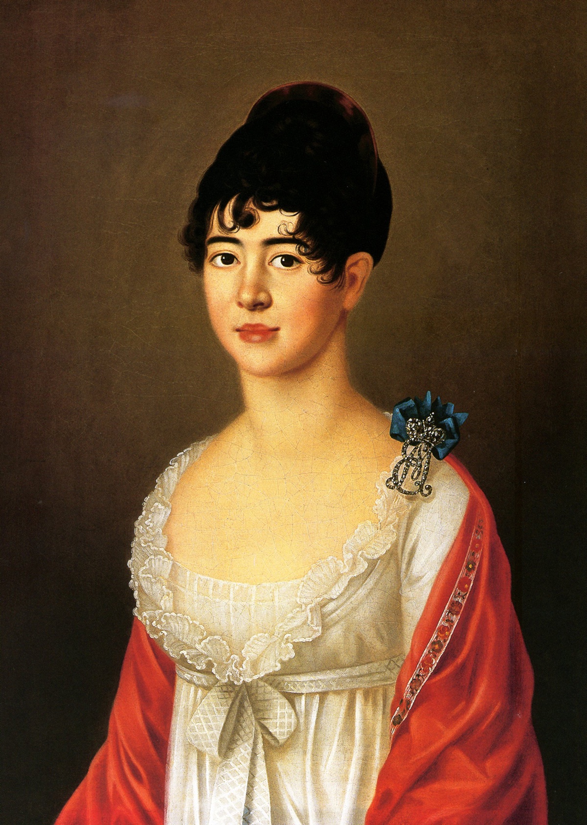 Неизвестный художник. Портрет А. Уваровой. 1800-е