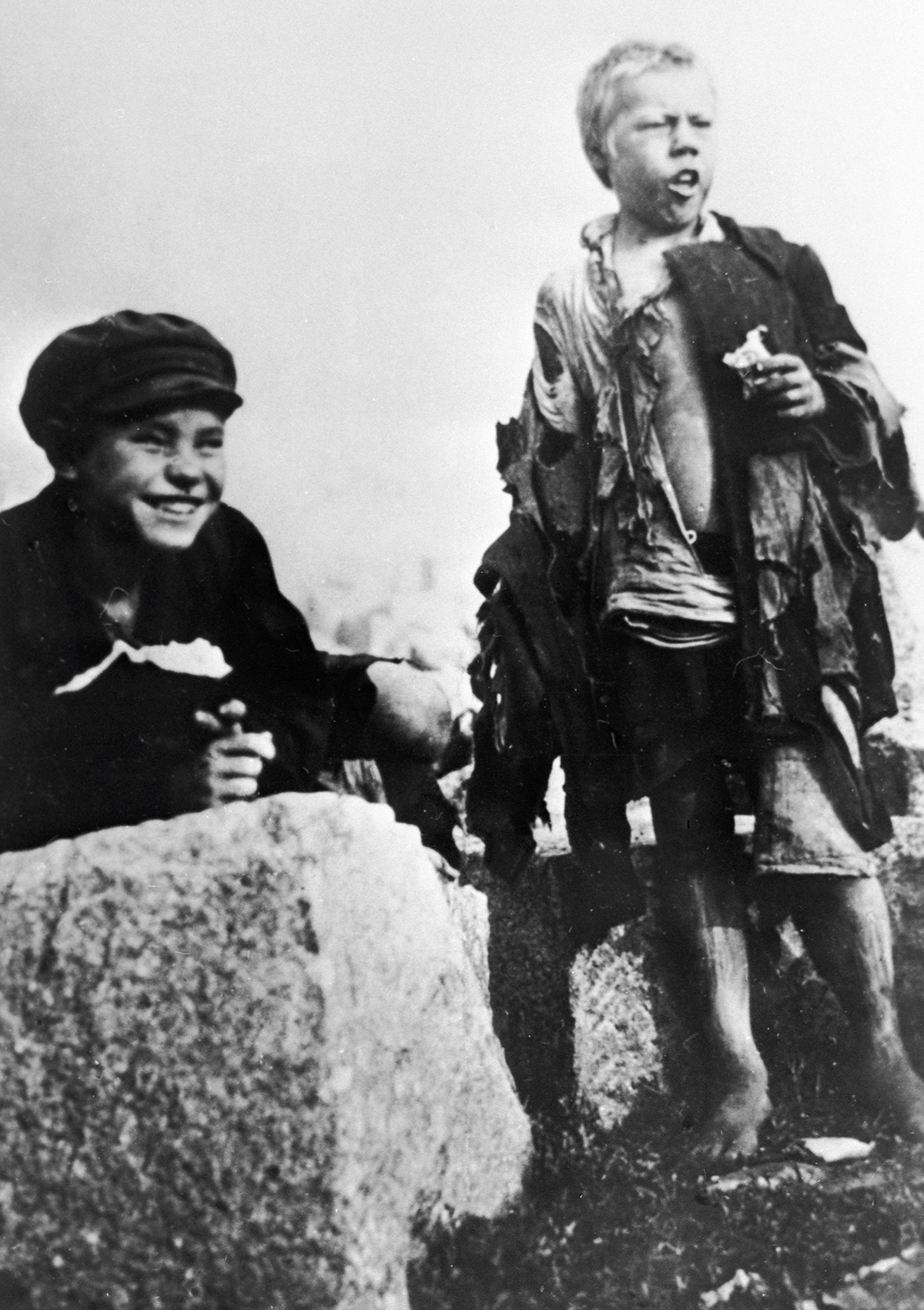 Беспризорники Поволжья. 1921