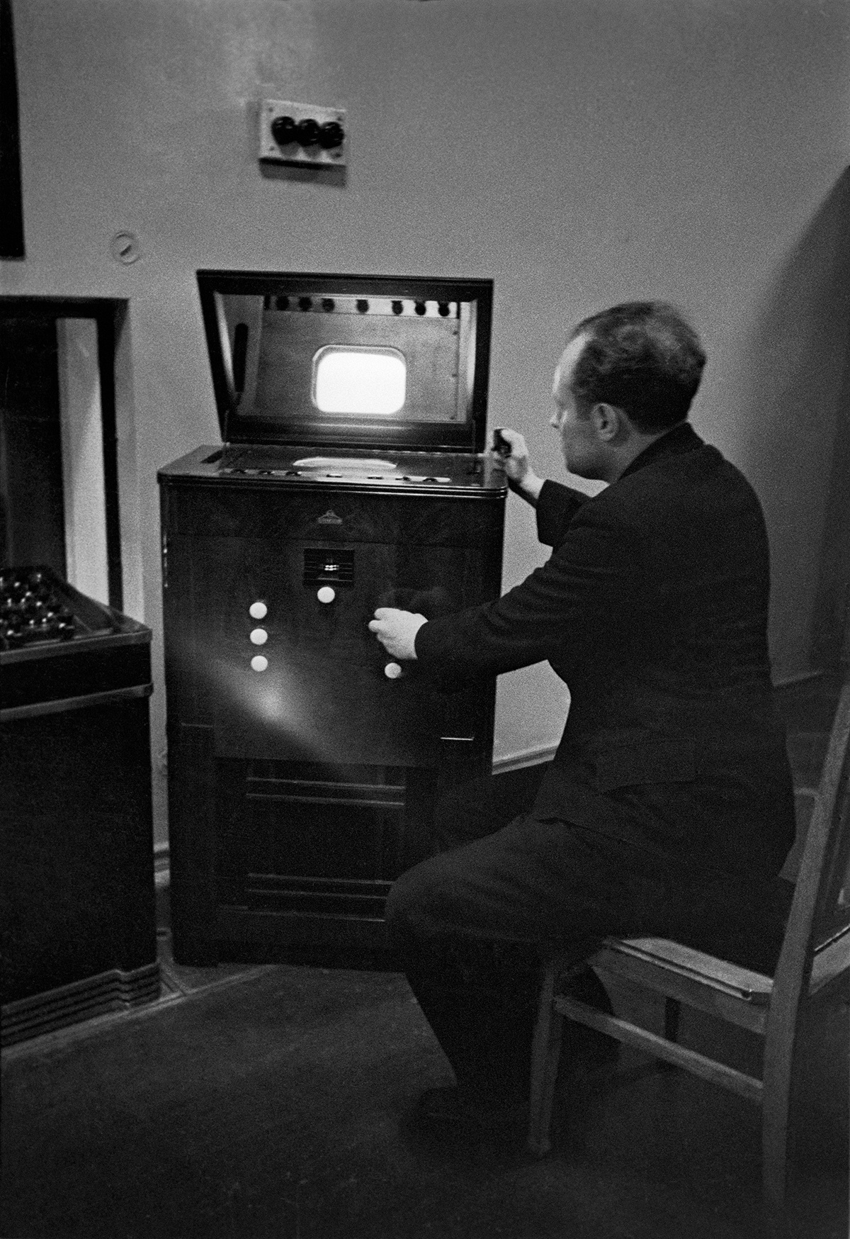 Московский телевизионный и радиовещательный центр на Шаболовке. 1939