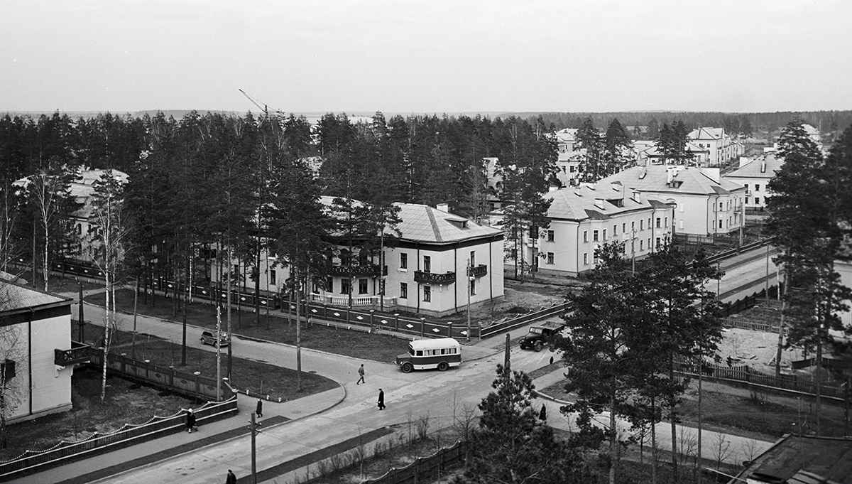 Панорама Дубны. 1956