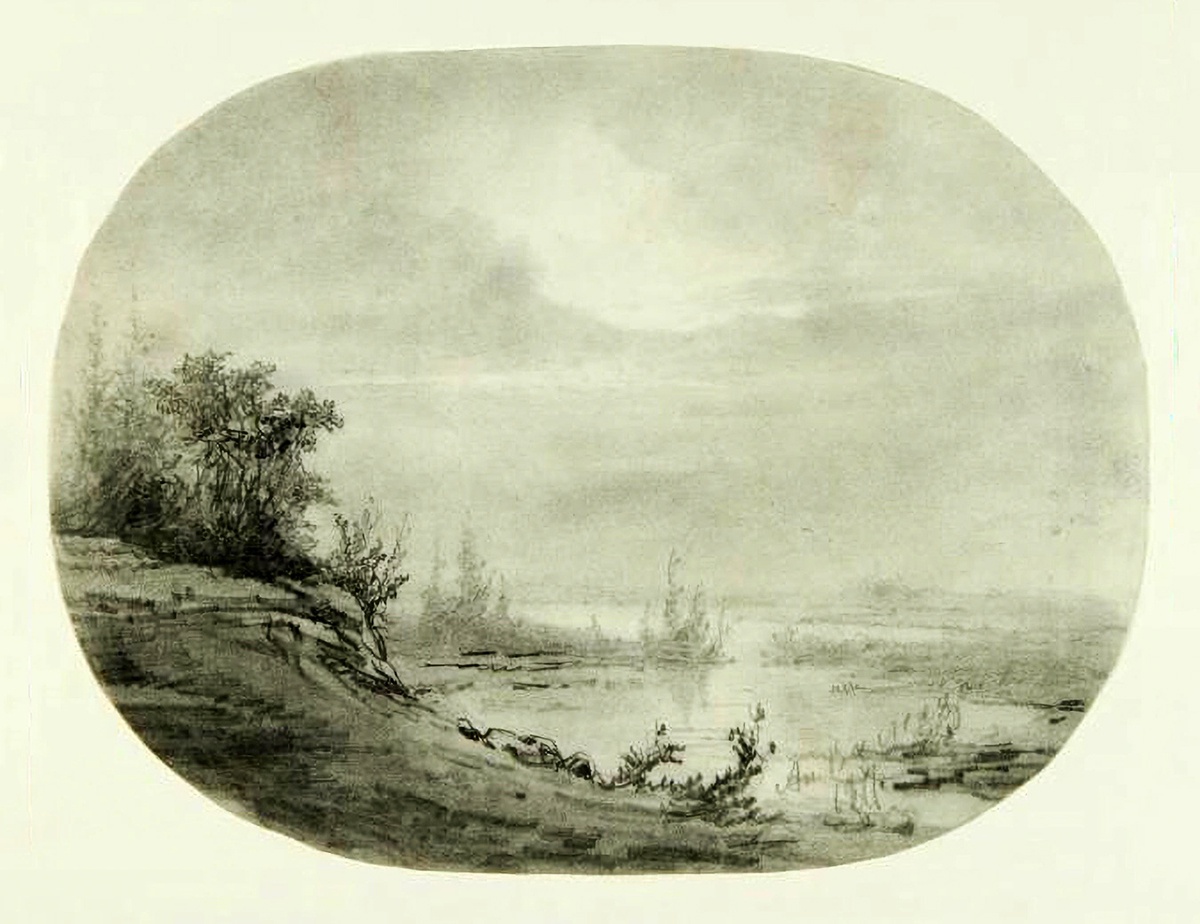 А. Васнецов. Пейзаж. 1871