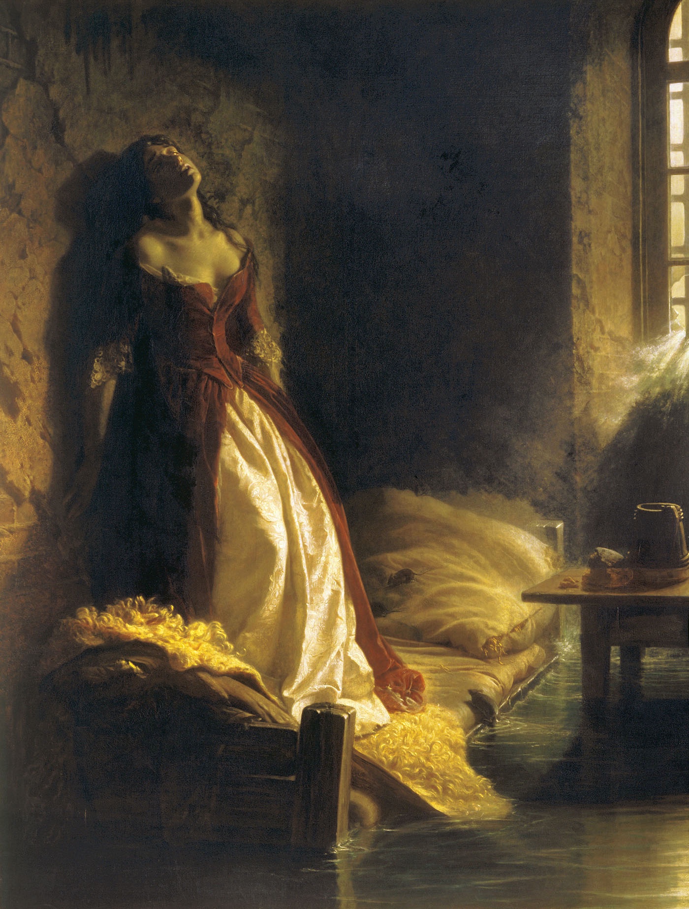К. Флавицкий. Смерть княжны Таракановой. 1864