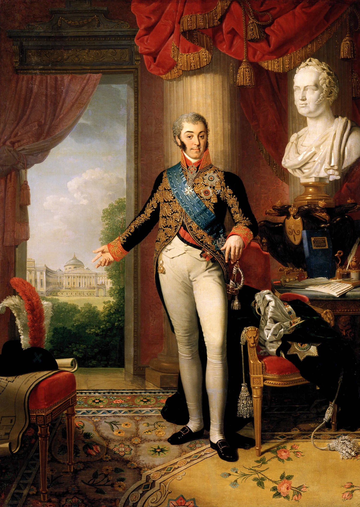 В. Боровиковский Портрет графа Н. П. Шереметева. 1819