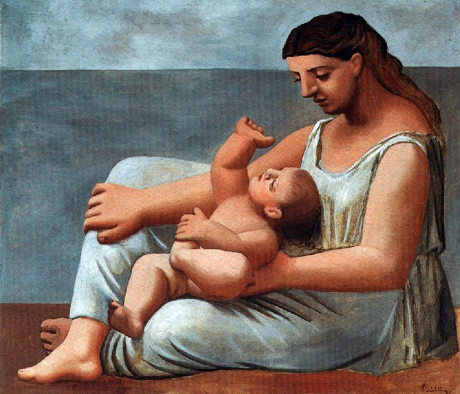 П. Пикассо. Мать и дитя. 1921