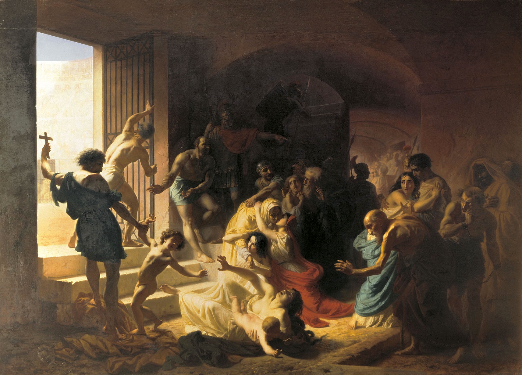 К. Флавицкий. Христианские мученики в Колизее. 1862