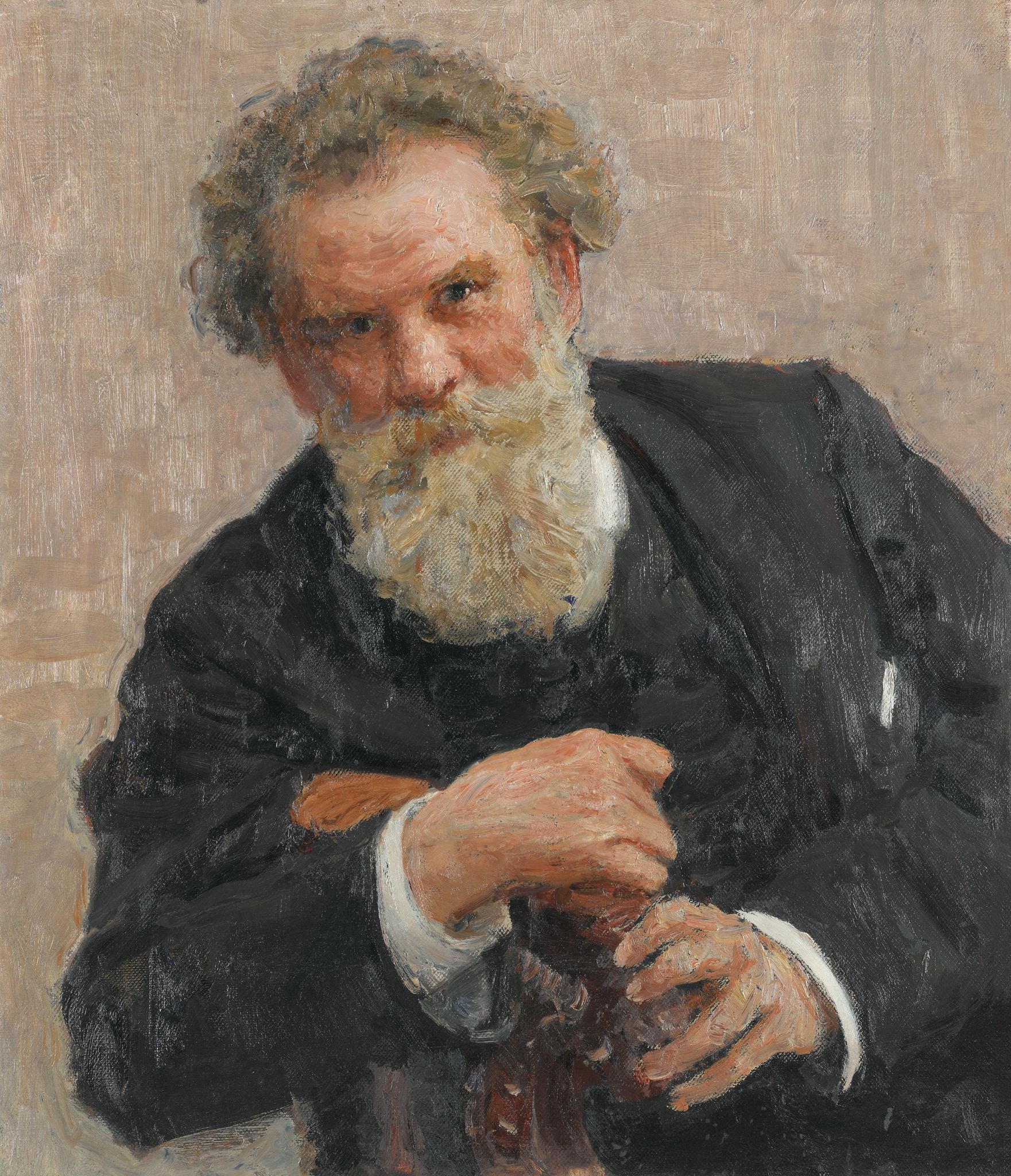 И. Е. Репин. Владимир Короленко. 1912