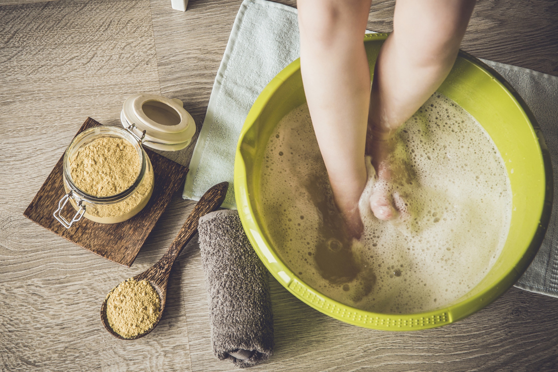 ванночку для ног ребенок