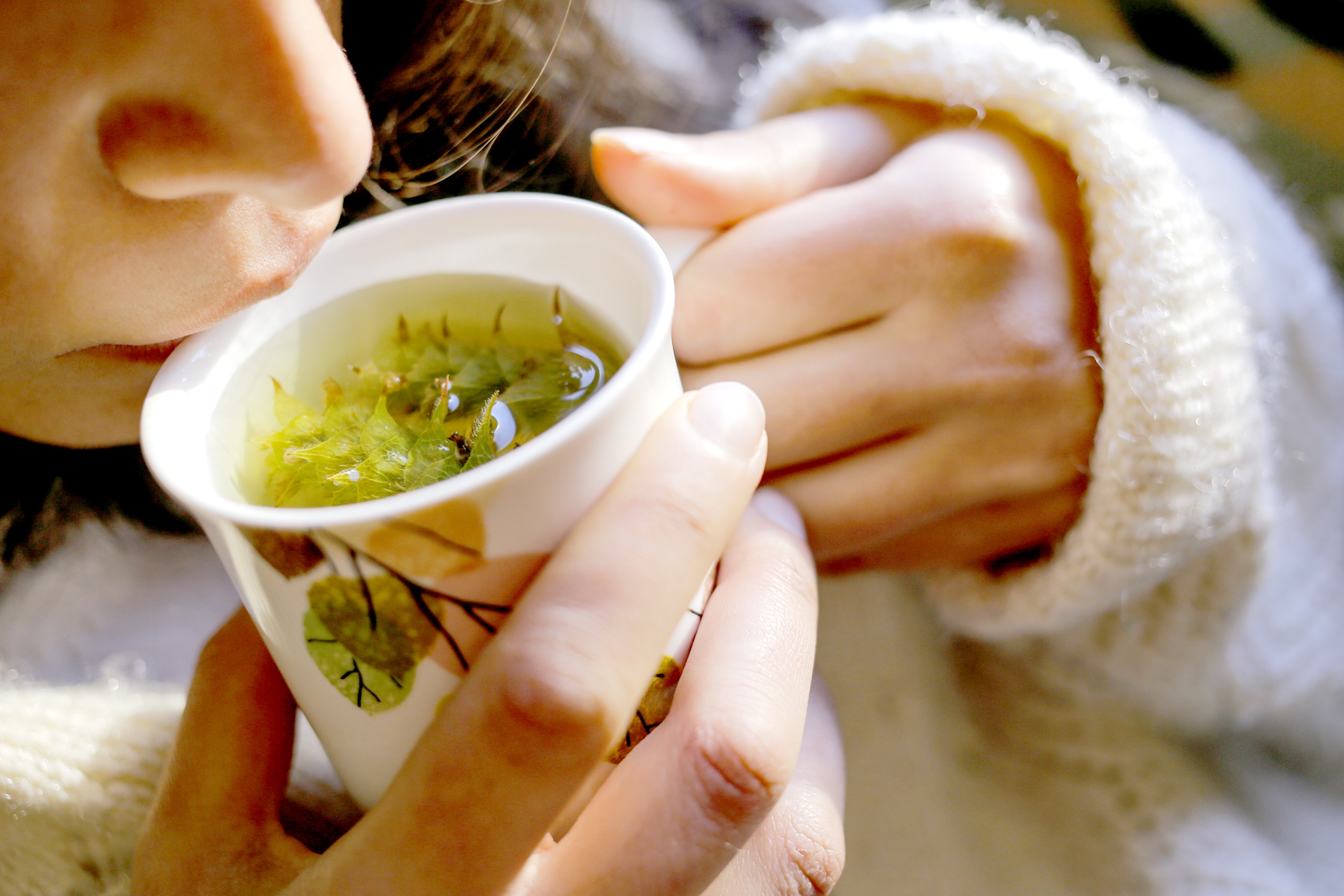 чай в чашке