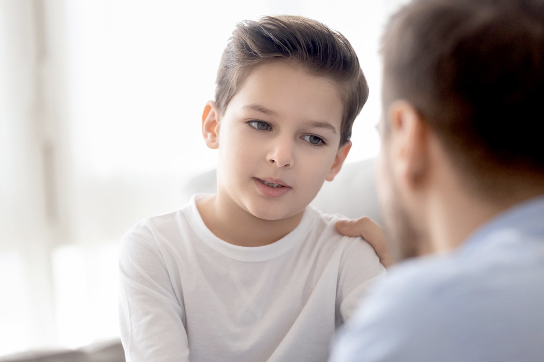 Разговор папы с ребенком