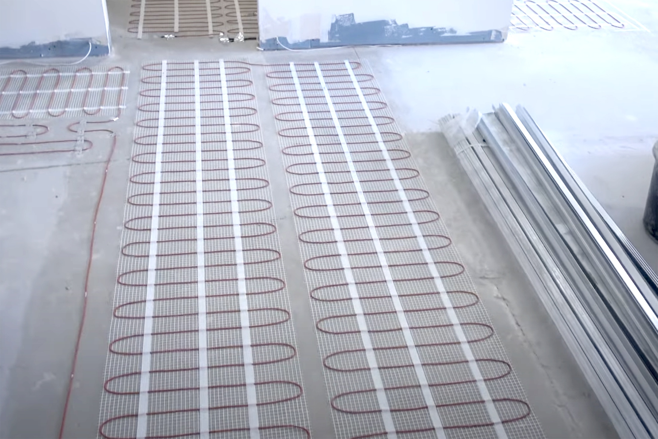 маты нагревательные