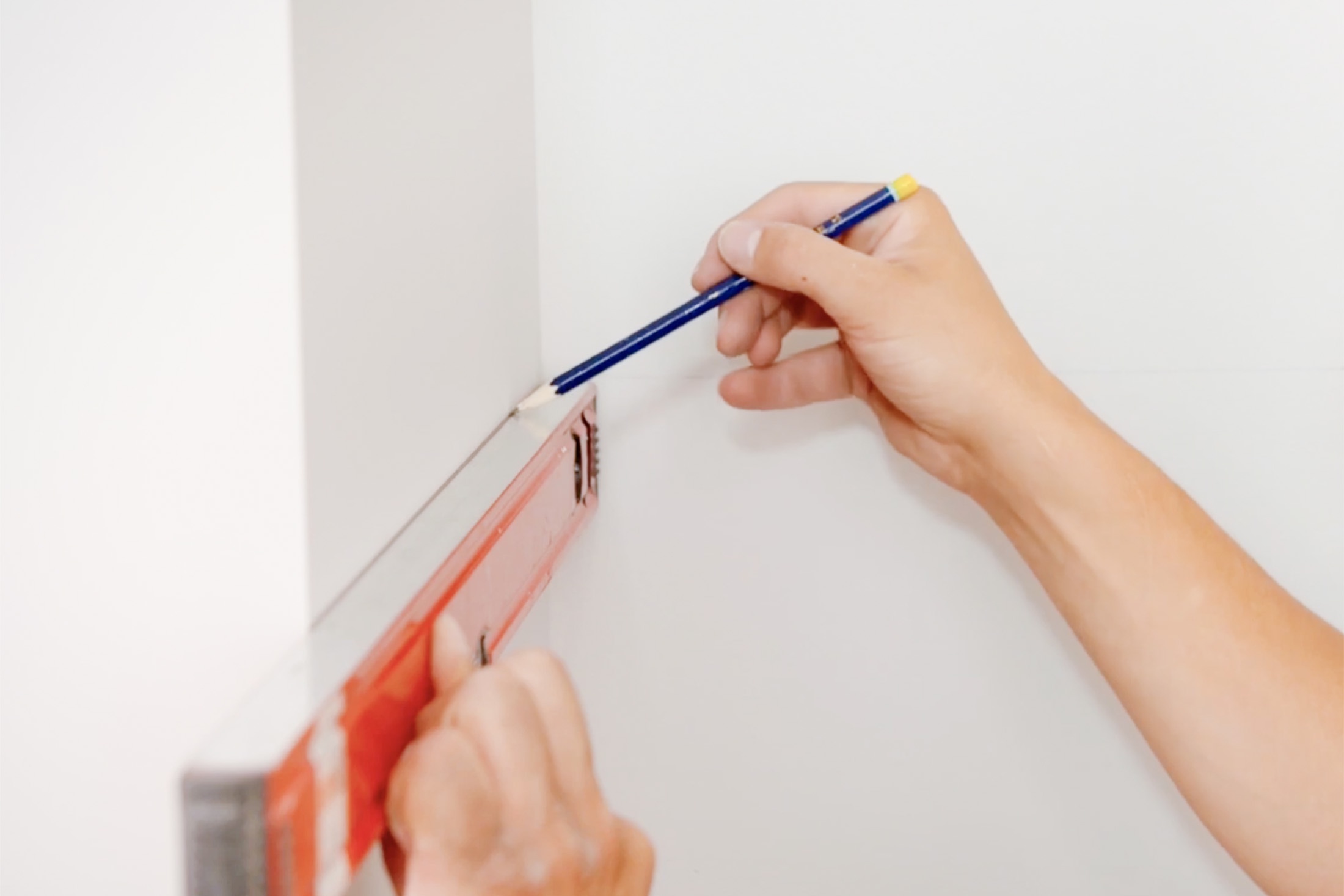 разметка карандашом